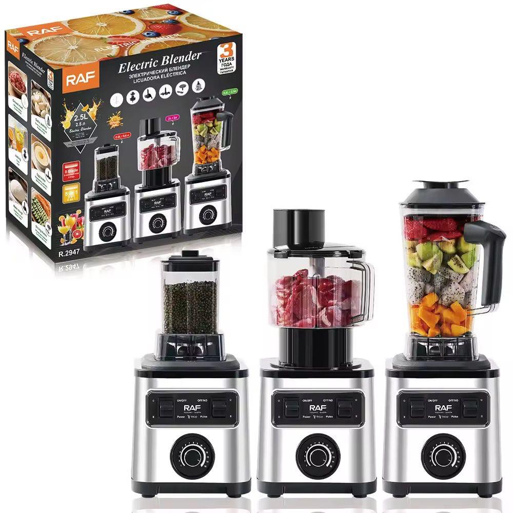 Mixeur blender 2,5 L 3 en 1